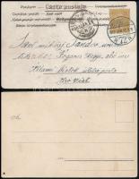 5 db RÉGI hosszúcímzéses motívumlap hölgyekkel / 5 pre-1902 motive postcards with ladies