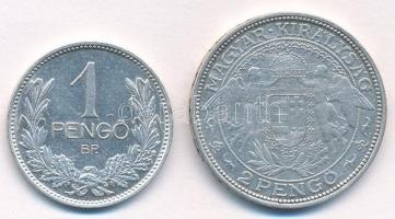 1939. 1P Ag + 1939. 2P Ag "Madonna" T:1-,2-