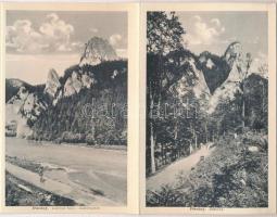 Pieniny s jazdou Dunajcem / Pieniny mit der Dunajecfahrt - postcard booklet with 10 cards