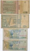 Románia 1966-1998. 10db-os vegyes bankjegy tétel T:III,III-,IV
Romania 1966-1998. 10pcs of banknote...