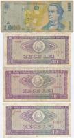 Románia 1966-1998. 10db-os vegyes bankjegy tétel T:III,III-,IV
Romania 1966-1998. 10pcs of banknote...