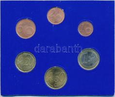 San Marino 2006-2009. 1c-1E (6xklf) T:1- San Marino 2006-2009. 1 Cent - 1 Euro (6xdiff) C:AU