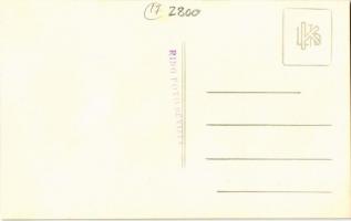 1938 Hévízfürdő, M. Kir. Csendőrségi gyógyház, csoportkép tisztekkel. Ring Foto photo