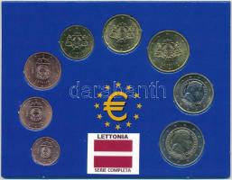 Lettország 2014. 1c-2E (8xklf) T:1,1- Latvia 2014. 1 Cent - 2 Euro (8xdiff) C:UNC,AU