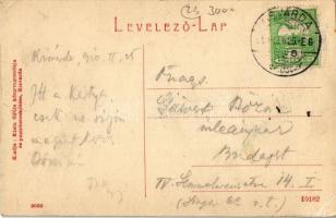 Kisvárda, Szent László utca, állami elemi iskola, gyerekek. Klein Gyula kiadása (W.L. 2032.?) (EK)