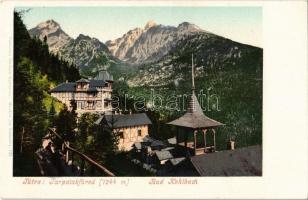 Tátra, Vysoké Tatry; Tarpatakfüred. Cattarino 121. / Bad Kohlbach