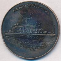 DN "Magyar Honvédség Honvéd Folyami Flottilla / Alapítva 1848 július 25" fém emlékérem (42...