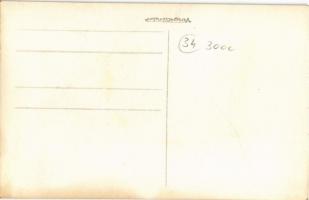 Magyar katonatiszt kitüntetésekkel / Hungarian military officer with medals. "Color" Borsa...