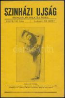 1925 Színházi újság, a Chicagói Magyar Színházlapja,1. évf. 7. szám, érdekes írásokkal, tűzött papírkötésben