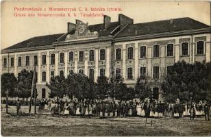Monastyryska, Monasterzyska, Monastyryska; C.k. fabrika tytoniu / K.k. Tabakfabrik / tobacco factory