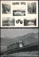 28 db MODERN képeslap a Magas-Tátrából, nagy alakú lapokkal / 28 modern postcards from the High Tatr...