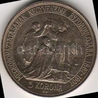 1907 5K 40 éves kor.jub.ezüst T:1/2