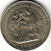 1907 5K 40 éves kor.jub.ezüst T:1/2