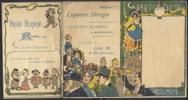 Italian advertising 3-pieced