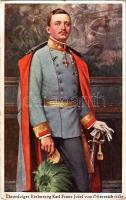 Thronfolger Erzherzog Karl Franz Josef vom Österreich-Este / Charles I of Austria / IV. Károly. B.K.W.I. 752-52. s: Willy Stieborsky