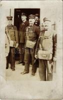 Első világháborús osztrák-magyar katonai vasutasok / WWI K.u.K. (Austro-Hungarian) military railwaymen. photo