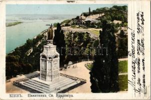 1902 Kiev, Kiew, Kyiv; Monument St. Vladimir (EK)