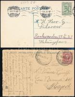 5 db RÉGI motívumlap / 5 pre-1945 motive postcards