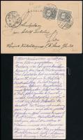 5 db RÉGI motívumlap / 5 pre-1945 motive postcards