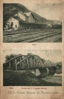 Dés with Railway-station