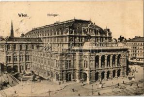 1909 Vienna, Wien, Bécs I. Hofoper / opera house, B.K.W.I. 524