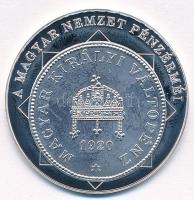 DN "A magyar nemzet pénzérméi - Az utolsó körmöcbányai veret 1920-1926" Ag emlékérem (10,4...