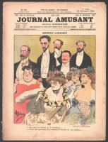 1901-1902 a Journal amusant 2 lapszáma, érdekes írásokkal, karikatúrákkal