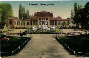Kolozsvár, Cluj; Sétatéri pavilon / pavilion, park, promenade