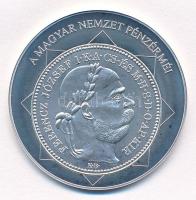 DN "A magyar nemzet pénzérméi - Az első magyar korona 1892-1925" Ag emlékérem (10,43g/0.99...