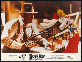 Roger nyúl a pácban, 15 db filmfotó, 18×24 cm