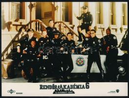 Rendőrakadémia 6., 10 db filmfotó, 18×24 cm