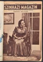 Vegyes színházi-filmes újság tétel: 3 db Színházi élet, 2 db Színházi magazin, 6 db Délibáb, 2 db A ...
