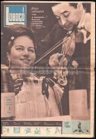 Vegyes retró újság tétel: 2 db Lobogó, 1 db Rádiújság, 1 db Béke és szabadság, példányonként változó...