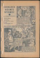 Sherlock Holmes nyomoz, 1-30. rész, Cs. Horváth-Korcsmáros, a Füles magazinból származó képregény