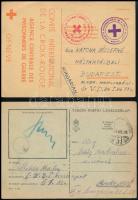 18 db régi első és második világháborús tábori postai levelezőlap, hadifogoly lapok is / 18 pre-1945...