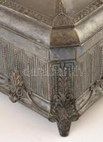 WMF ón cukordoboz, jelzett, kopás nyomokkal, 13×11 cm, m: 12,5 cm