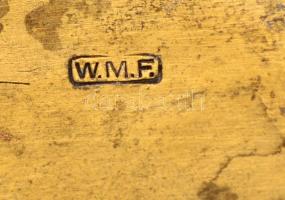 WMF ón cukordoboz, jelzett, kopás nyomokkal, 13×11 cm, m: 12,5 cm