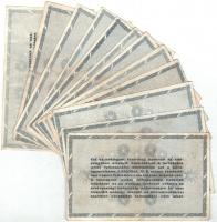 1946. 500.000AP (21x) sorszám nélkül T:II-III