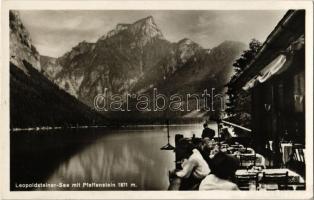 Eisenerz, Leopoldsteiner-See mit Pfaffenstein / lake, mountain
