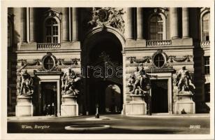 Vienna, Wien, Bécs I. Burgtor / palace gate