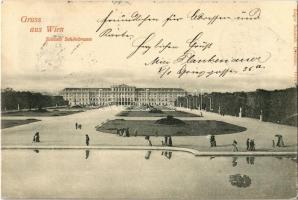 1900 Vienna, Wien, Bécs XIII. Schloss Schönbrunn / palace
