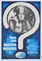 Hová tűnt Agatha Christie filmplakát.40x58 cm