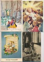 Több, mint 130 db MODERN üdvözlő motívumlap / More than 130 modern greeting motive postcards