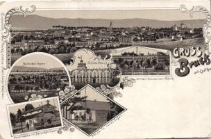 Bruck a. d. Leitha with military camp Litho (EK)