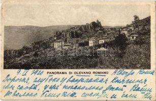 1920 Olevano Romano, Panorama / general view