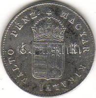 1849N.B. 6Kr ezüst T:1/2