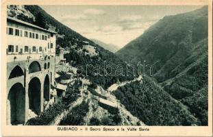 Subiaco, Il Sacro Speco e la Valle Santa / Monastery of St. Benedict, valley