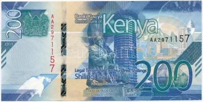Kenya 2019. 200Sh T:I- Kenya 2019. 200 Shillings C:AU