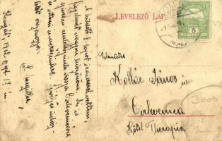 1912 Komját, Komjatice; Báró Wodianer kastély / castle (fl)