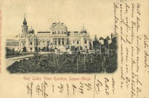 1899 Görgő, Szepesgörgő, Harchov, Spissky Hrhov; Gróf Csáky Vidor kastélya. Szoller Géza kiadása / castle (EB)